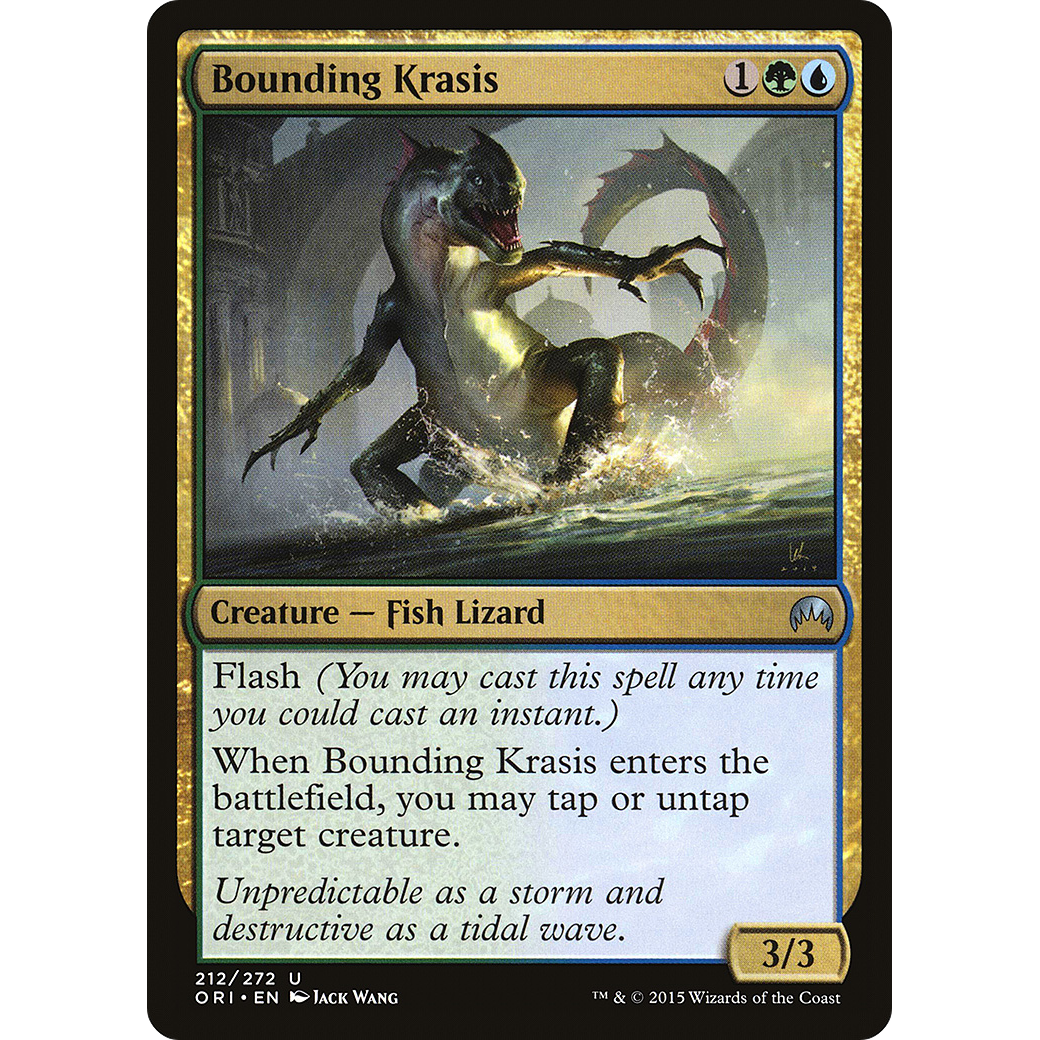 Bounding Krasis (ORI-212) - Magic Origins Foil