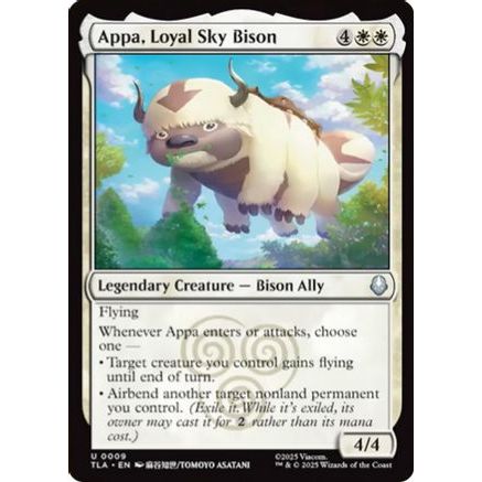 Appa, Loyal Sky Bison (TLA-009) - Avatar: The Last Airbender Foil