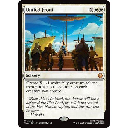 United Front (TLA-039) - Avatar: The Last Airbender Foil
