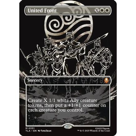 United Front (Borderless) (TLA-331) - Avatar: The Last Airbender Foil