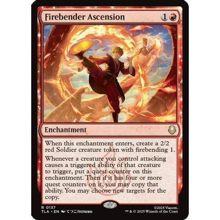 Firebender Ascension (TLA-137) - Avatar: The Last Airbender