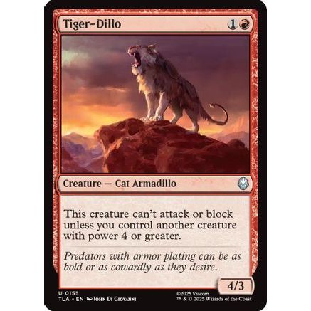Tiger-Dillo (TLA-155) - Avatar: The Last Airbender Foil