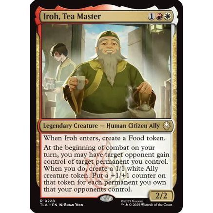 Iroh, Tea Master (TLA-228) - Avatar: The Last Airbender Foil