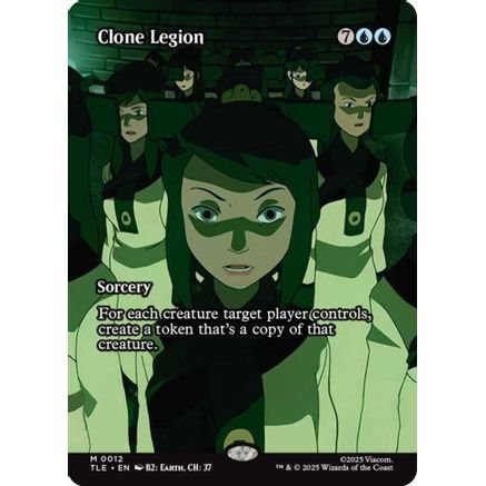 Clone Legion (Borderless) (TLE-012) - Avatar: The Last Airbender: Eternal-Legal