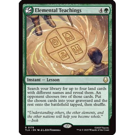 Elemental Teachings (TLA-178) - Avatar: The Last Airbender Foil