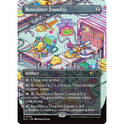 Retrofitter Foundry (SLC-018) - Secret Lair Countdown Kit Foil