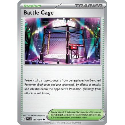 Battle Cage - 085/094 85 - ME02 Phantasmal Flames Reverse Holofoil
