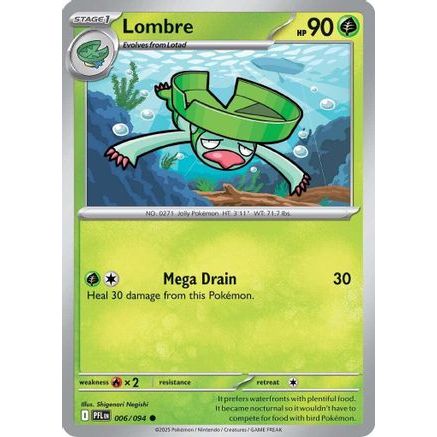 Lombre 6 - ME02 Phantasmal Flames Reverse Holofoil
