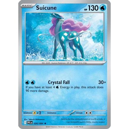 Suicune 26 - ME02 Phantasmal Flames Holofoil