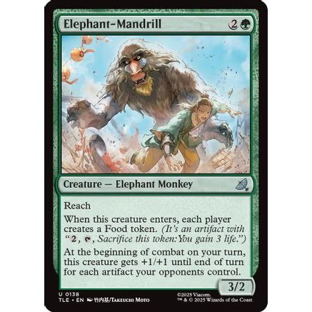 Elephant-Mandrill (TLE-138) - Avatar: The Last Airbender: Eternal-Legal