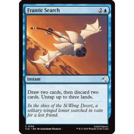 Frantic Search (TLE-159) - Avatar: The Last Airbender: Eternal-Legal Foil