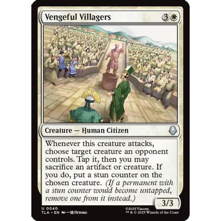 Vengeful Villagers (TLA-040) - Avatar: The Last Airbender Foil