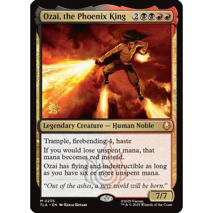 Ozai, the Phoenix King (PRE-235) - Prerelease Cards Foil