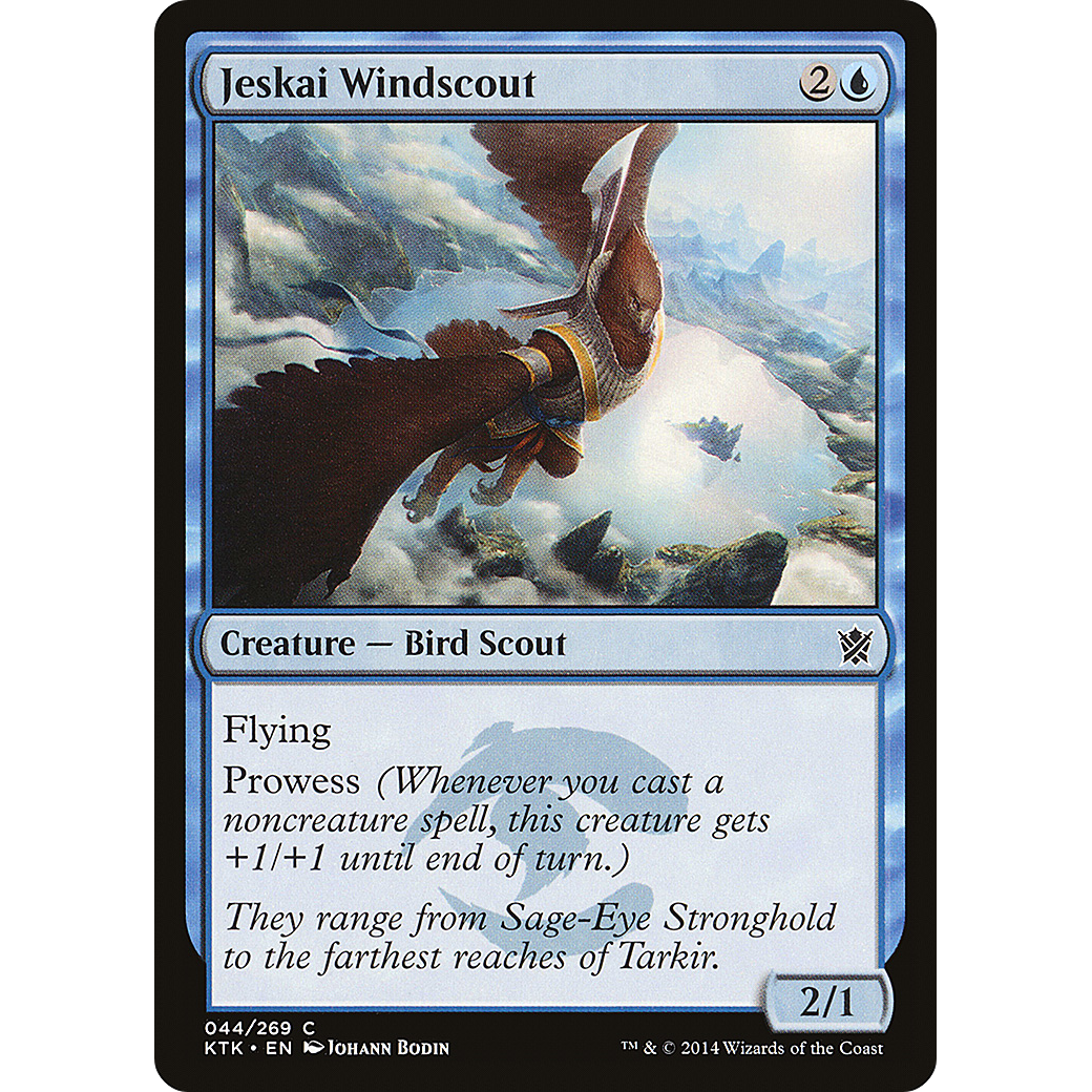 Jeskai Windscout (KTK-044) - Khans of Tarkir
