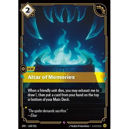 Altar of Memories (169/221) - Spiritforged Foil