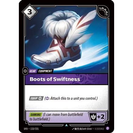 Boots of Swiftness (133/221) - Spiritforged Foil
