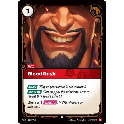 Blood Rush (003/221) - Spiritforged