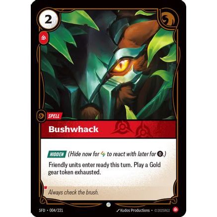 Bushwack (004/221) - Spiritforged