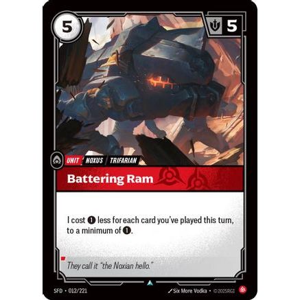 Battering Ram (012/221) - Spiritforged Foil