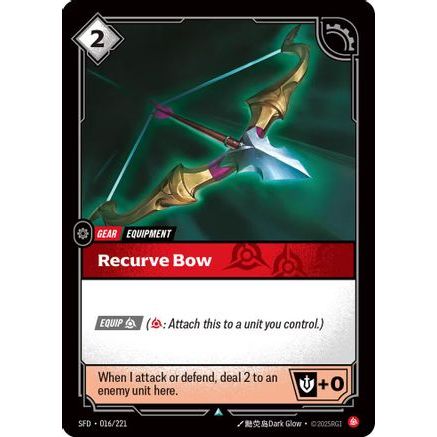 Recurve Bow (016/221) - Spiritforged