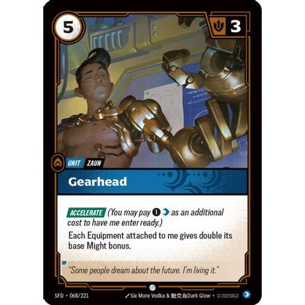 Gearhead (068/221) - Spiritforged
