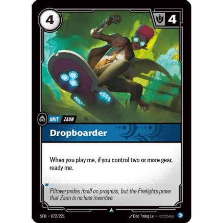 Dropboarder (072/221) - Spiritforged Foil