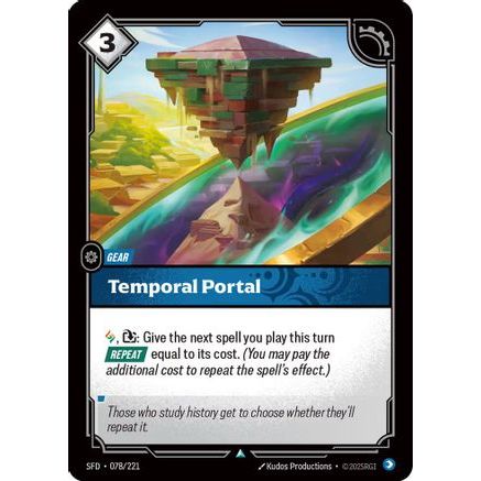 Temporal Portal (078/221) - Spiritforged Foil