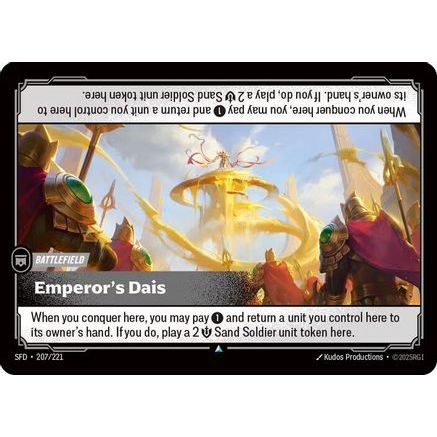 Emperor's Dais (207/221) - Spiritforged