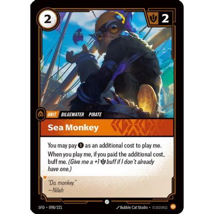 Sea Monkey (098/221) - Spiritforged Foil