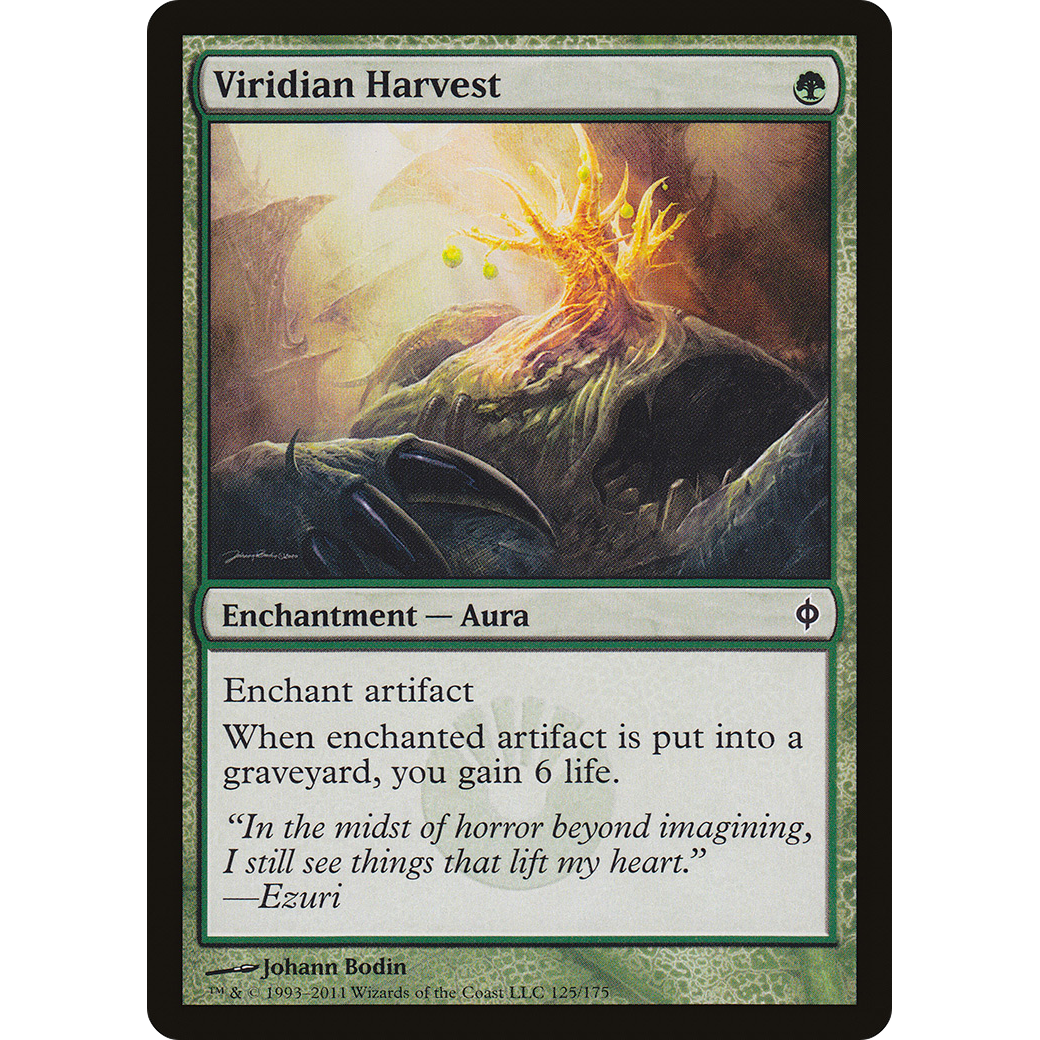 Viridian Harvest (NPH-125) - New Phyrexia Foil