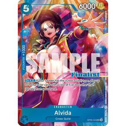 Alvida (CS 25-26 Finalist Card Set 2) (OP09-043) - One Piece Promotion Cards Foil