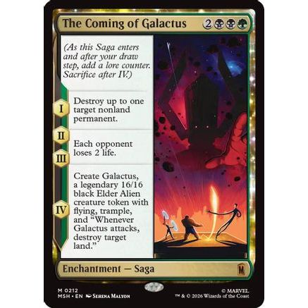 The Coming of Galactus (MSH-212) - Marvel Super Heroes