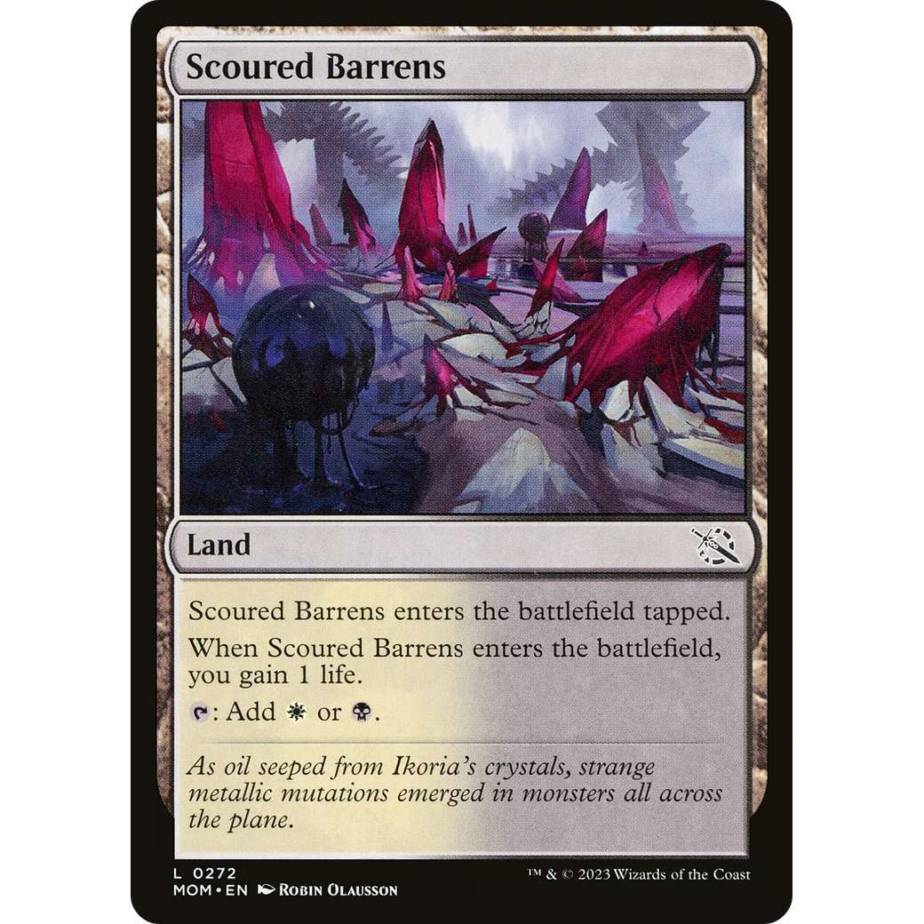 Scoured Barrens (MOM-272) - March of the Machine