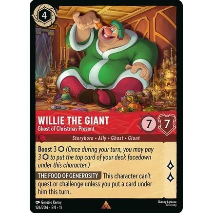 Willie the Giant - Ghost of Christmas Present (126/204) - Winterspell