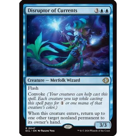 Disruptor of Currents (ECL-047) - Lorwyn Eclipsed Foil