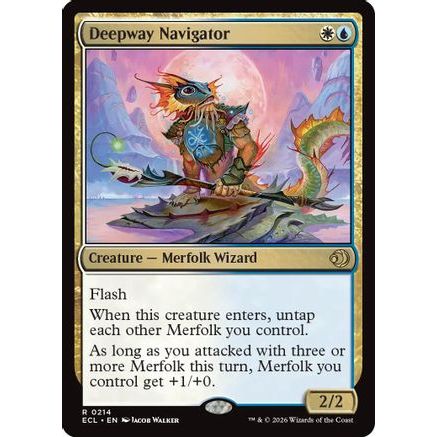 Deepway Navigator (ECL-214) - Lorwyn Eclipsed Foil