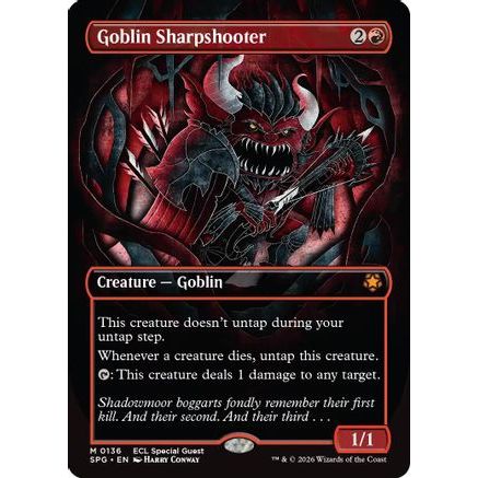 Goblin Sharpshooter (Borderless) (SPG-136) - Special Guests