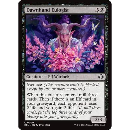 Dawnhand Eulogist (ECL-099) - Lorwyn Eclipsed Foil