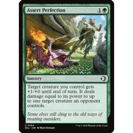 Assert Perfection (ECL-164) - Lorwyn Eclipsed