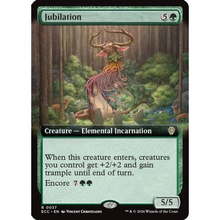 Jubilation (Extended Art) (ECC-037) - Commander: Lorwyn Eclipsed