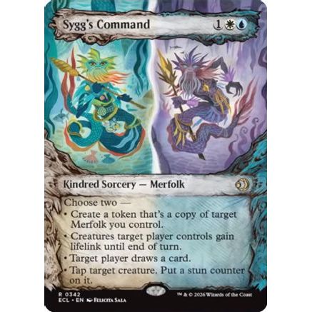 Sygg's Command (Showcase) (ECL-342) - Lorwyn Eclipsed Foil