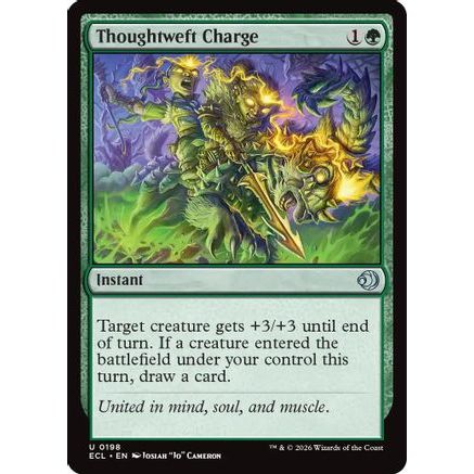 Thoughtweft Charge (ECL-198) - Lorwyn Eclipsed