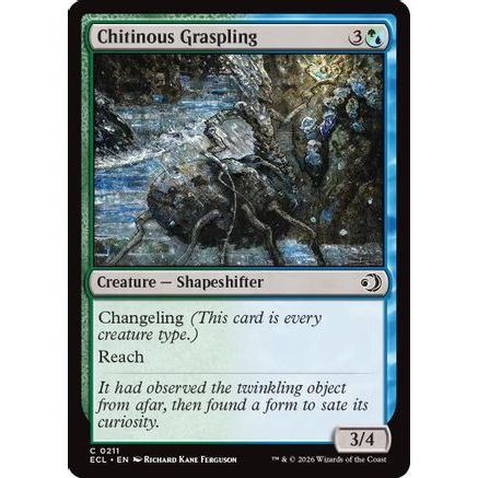 Chitinous Graspling (ECL-211) - Lorwyn Eclipsed Foil
