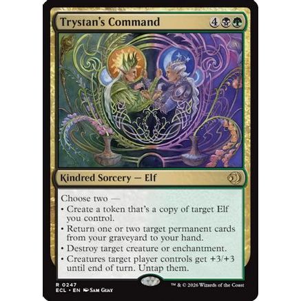 Trystan's Command (ECL-247) - Lorwyn Eclipsed Foil