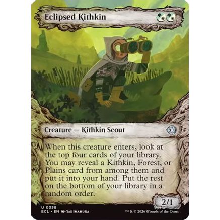 Eclipsed Kithkin (Showcase) (ECL-338) - Lorwyn Eclipsed Foil