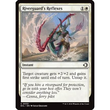 Riverguard's Reflexes (ECL-033) - Lorwyn Eclipsed Foil