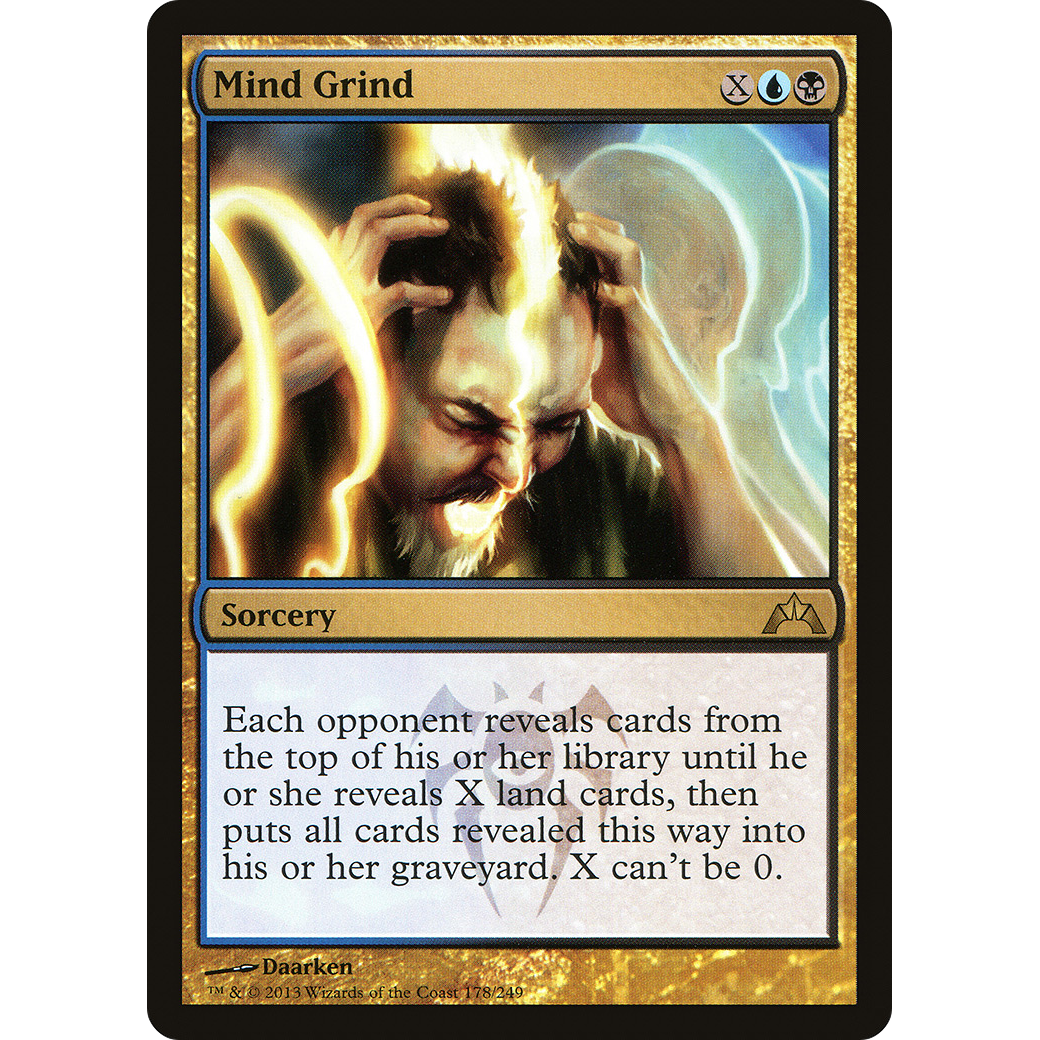 Mind Grind (GTC-178) - Gatecrash Foil