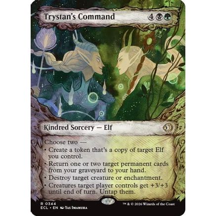 Trystan's Command (Showcase) (ECL-344) - Lorwyn Eclipsed Foil