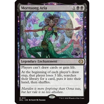 Mornsong Aria (PPECL-111) - Promo Pack: Lorwyn Eclipsed Foil