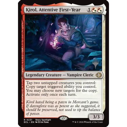 Kirol, Attentive First-Year (PPECL-231) - Promo Pack: Lorwyn Eclipsed Foil